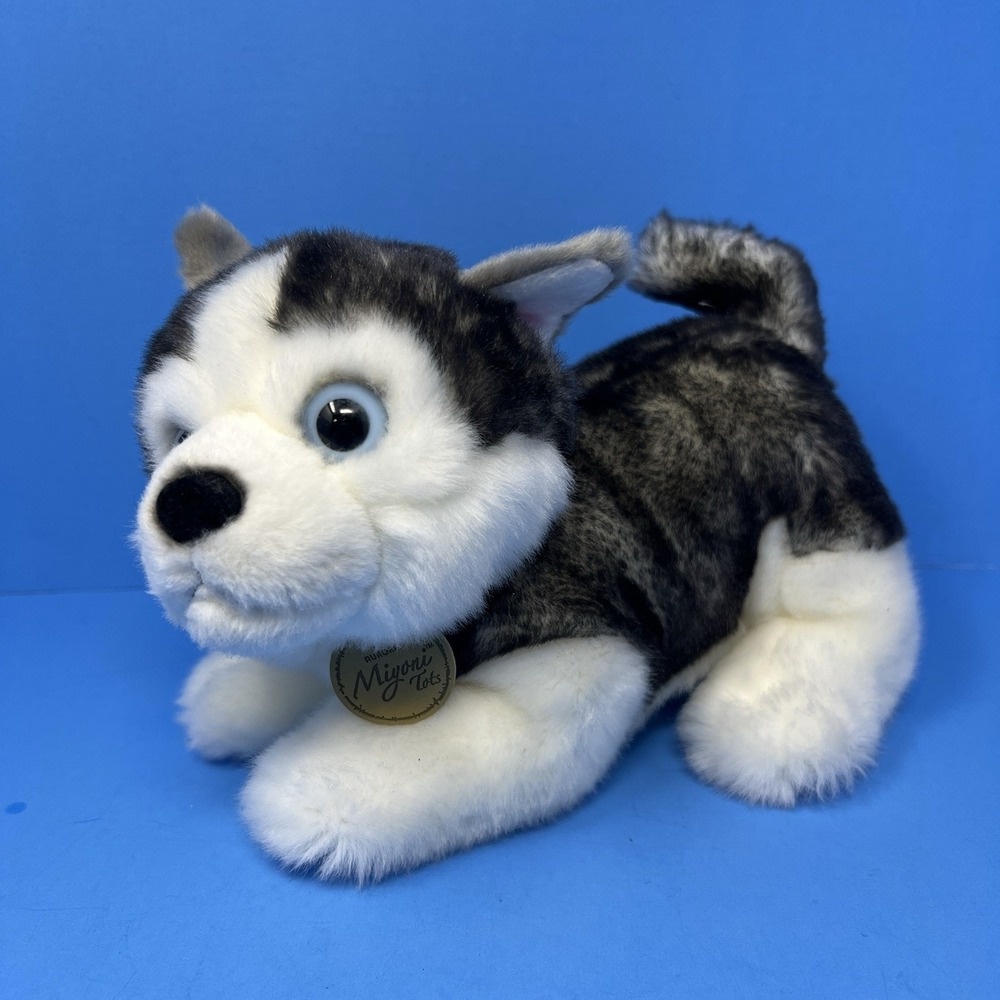 Aurora Miyoni Tots Husky Puppy Plush 9 inch Siberian Dog Stuffed Animal 2024 Toy